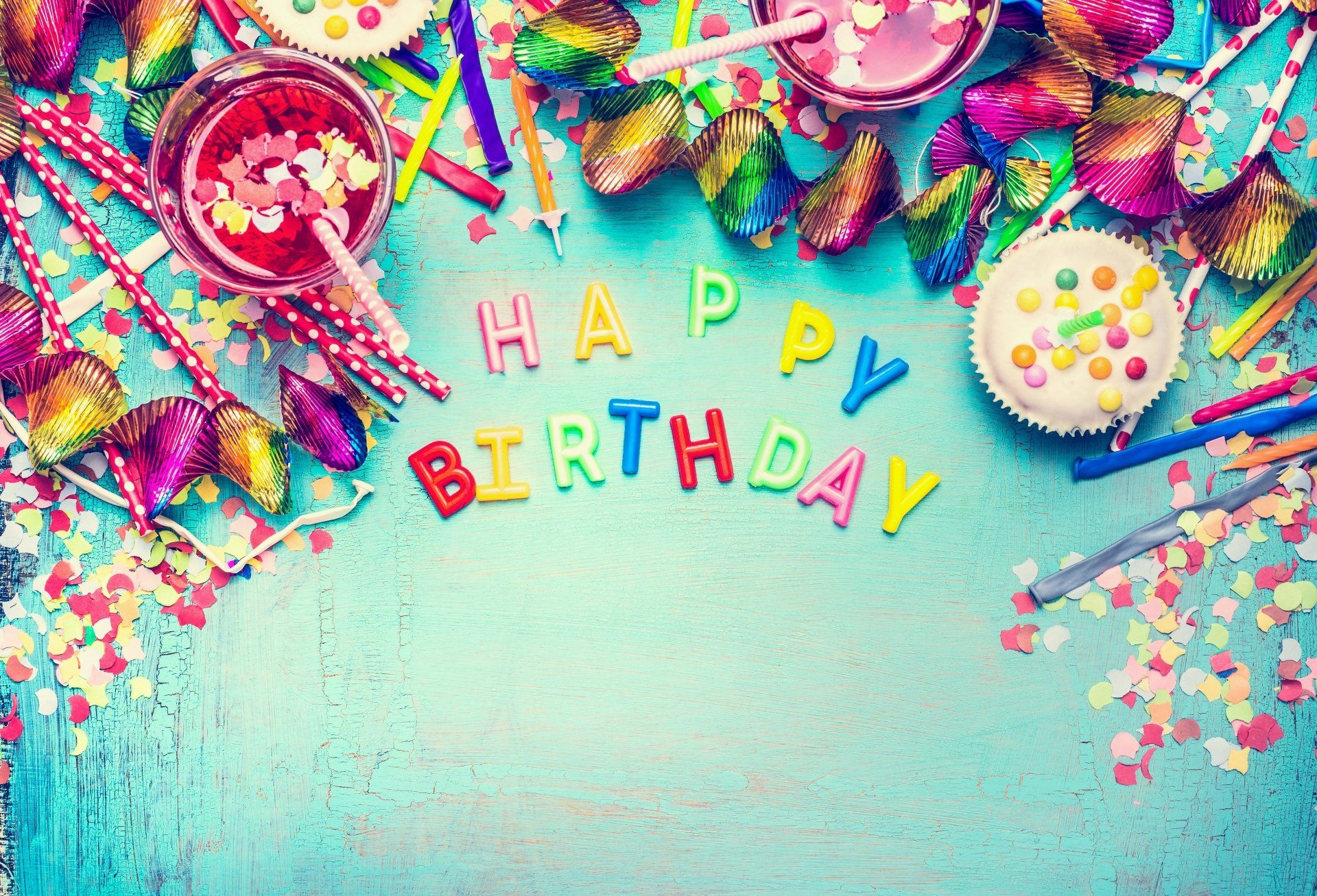 1920x1307 Vibrant 4K Happy Birthday Party Confetti Celebration Wallpaperx3430