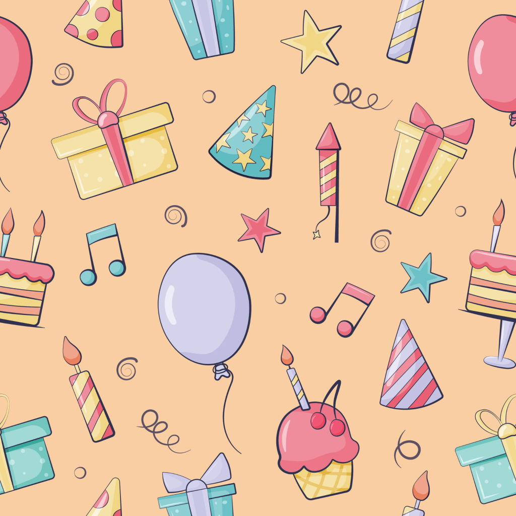 1024x1024 Birthday PBR Textures
