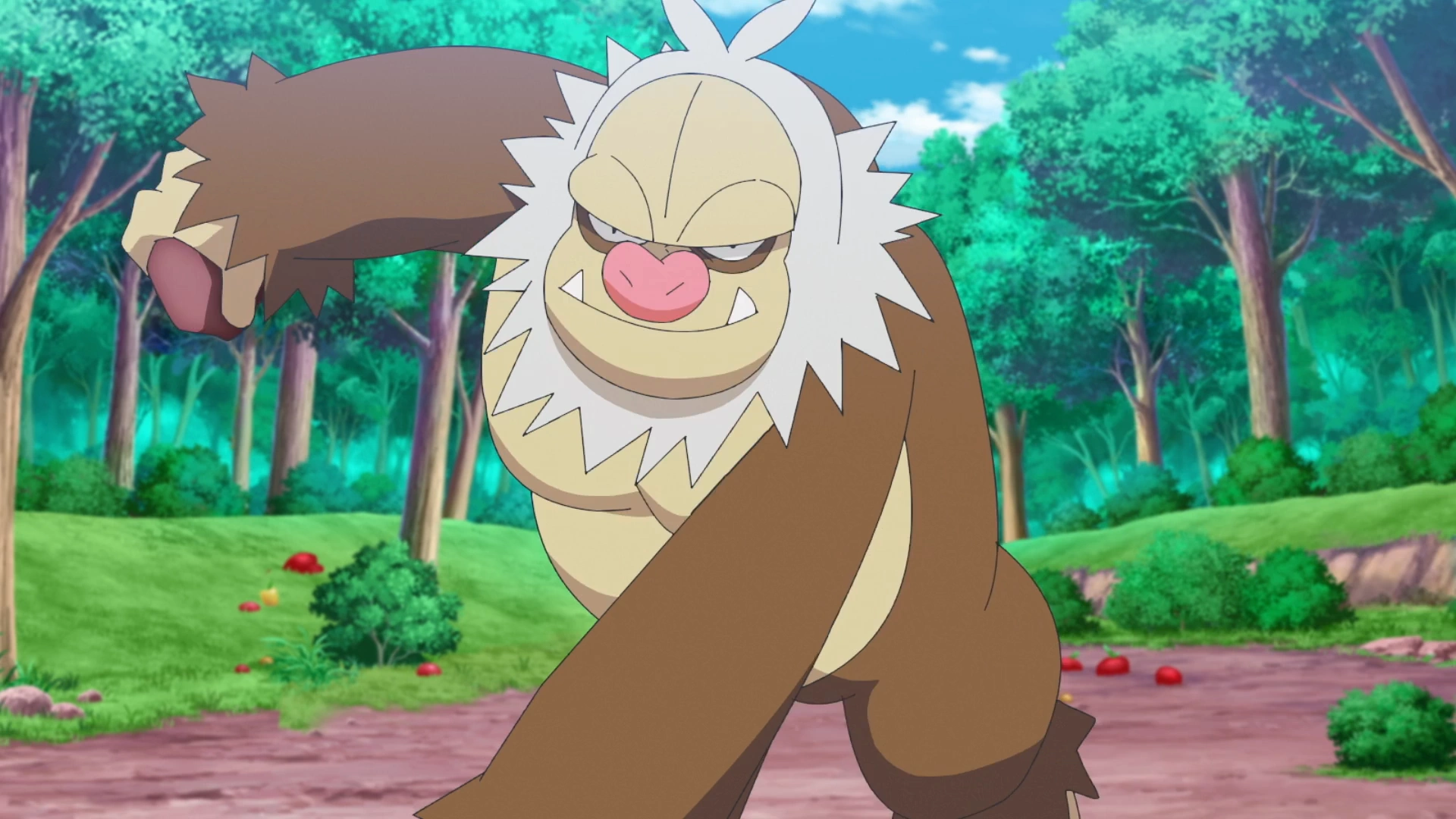 1920x1080 Slaking (PH090). Pokémon