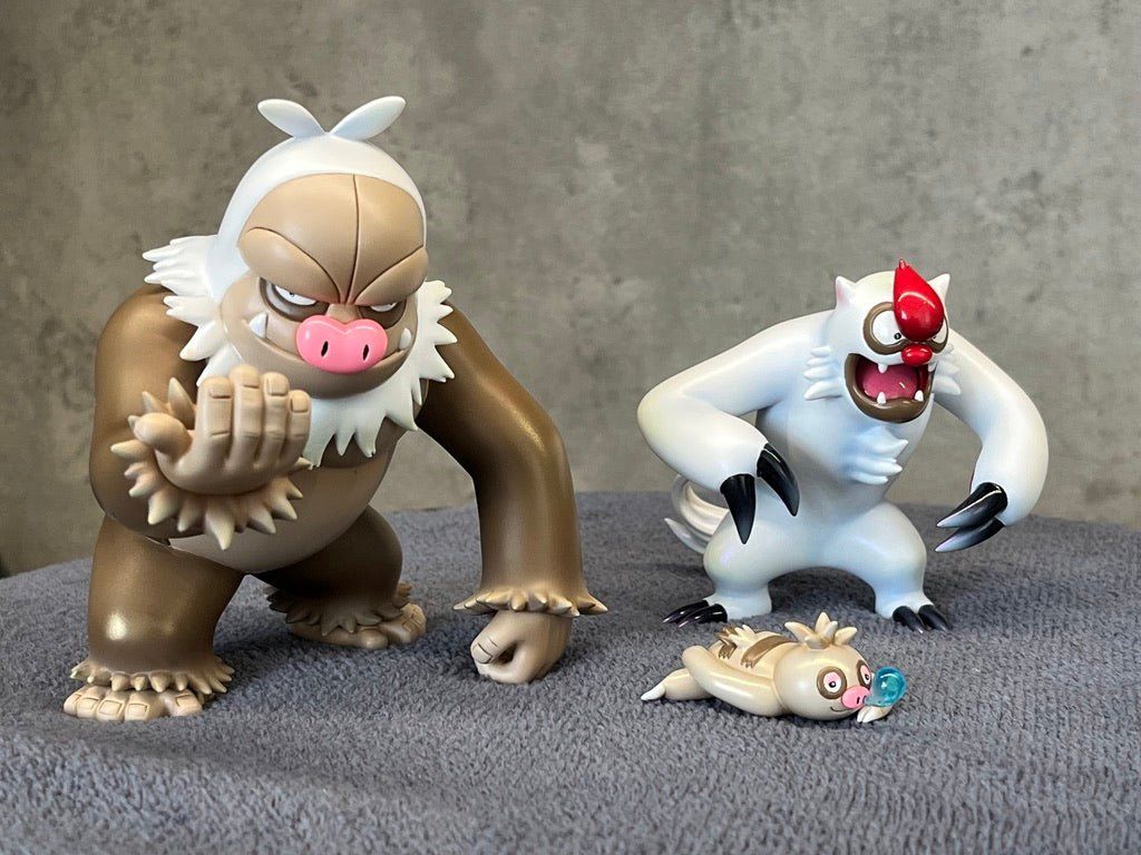 1024x768 REMAINING BALANCE] 1 20 Scale World Figure [DAIDAI] & Vigoroth & SlakingÉ GALERIE