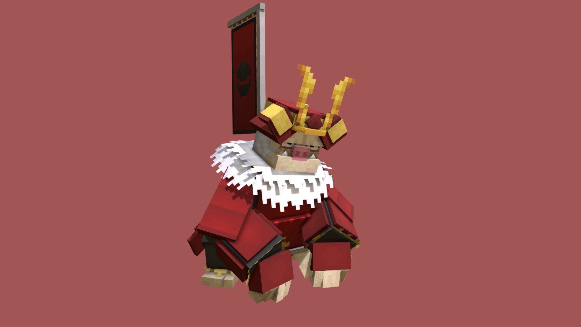 1920x1080 Slaking samurai model by nov4kov1c2 [cb3a715]