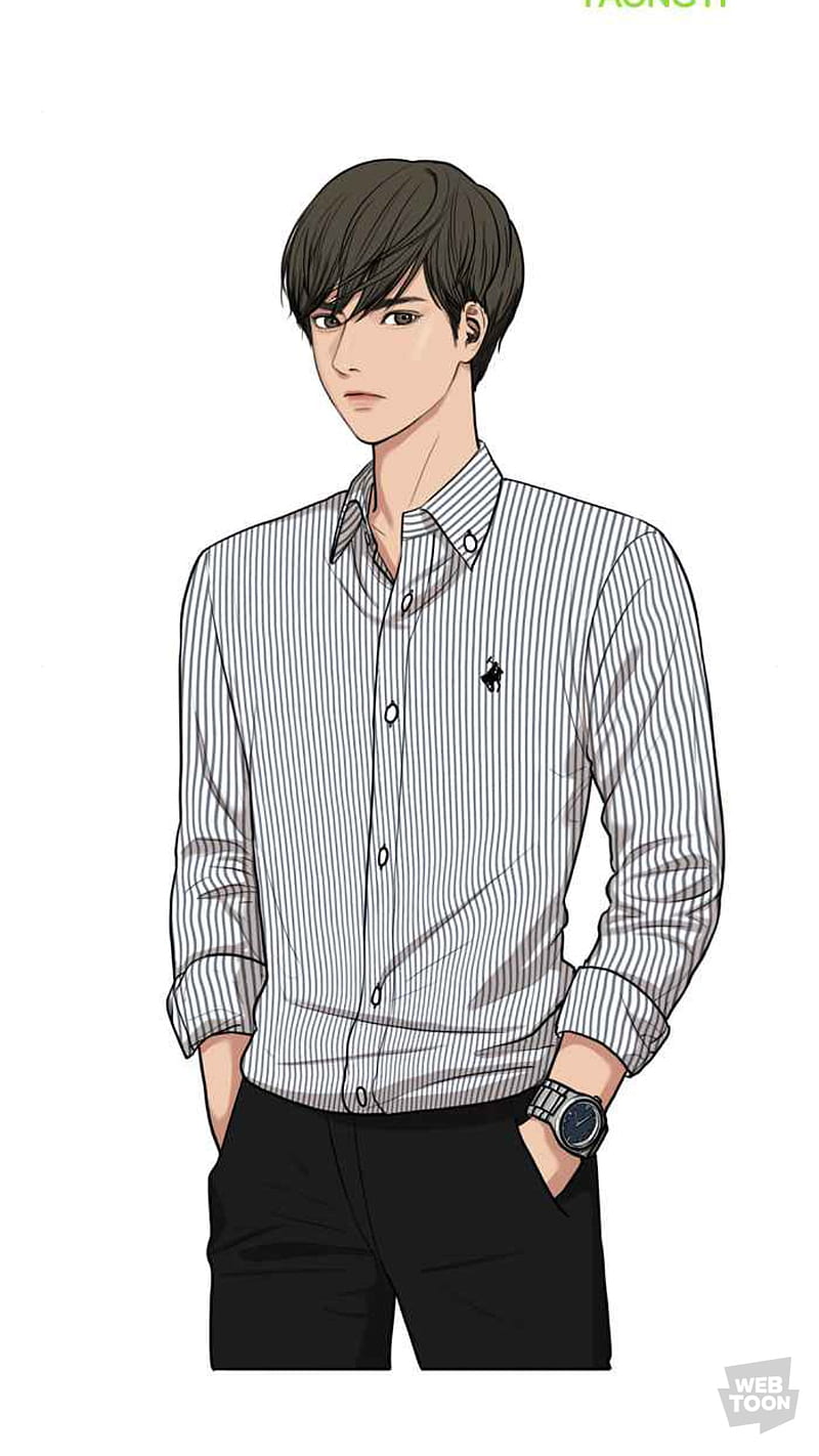 800x1422 Suho, anime, crush, handsome, love, true beauty, webtoon, HD phone wallpaper