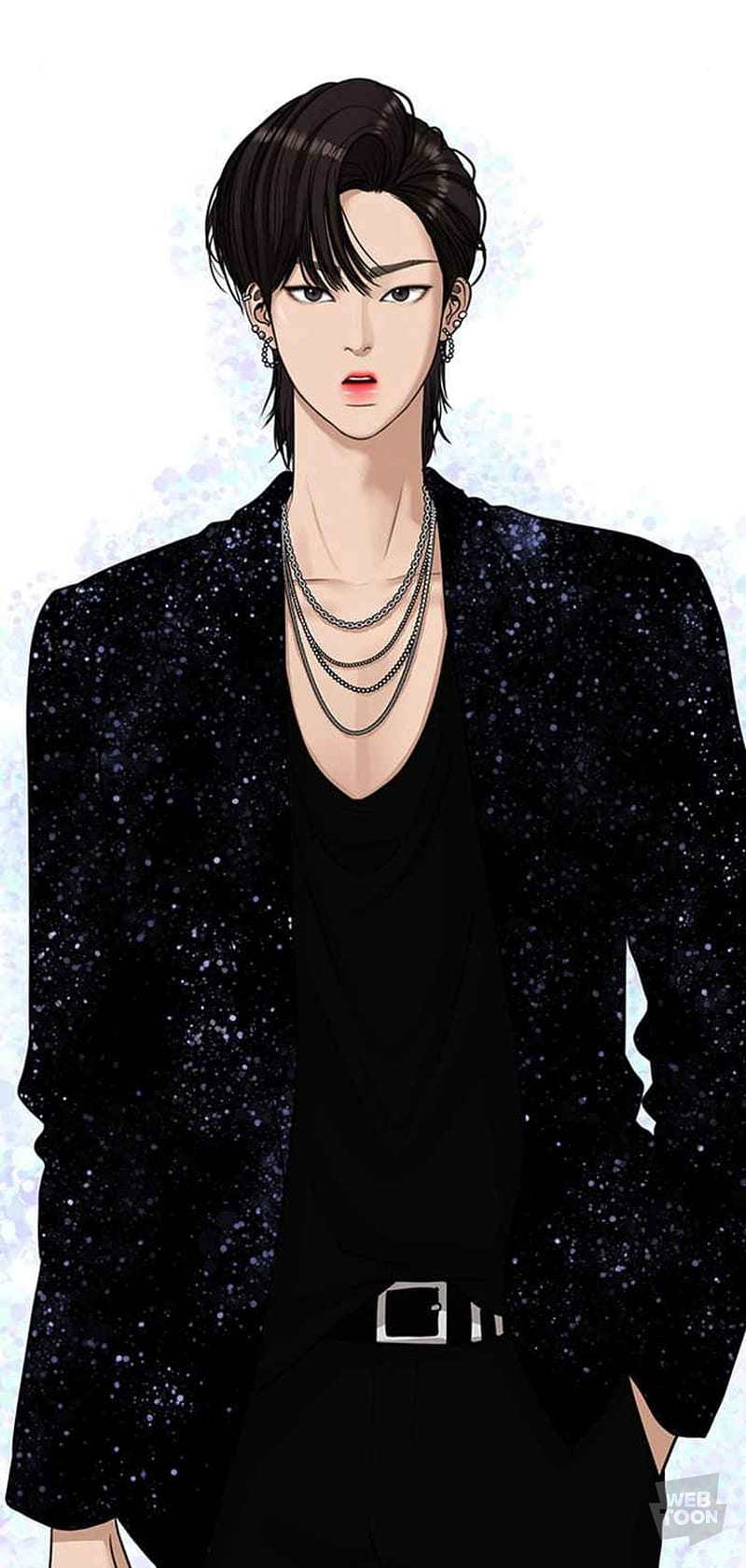800x1681 Anime boy, kdrama, suho, true beauty, webtoon, HD phone wallpaper