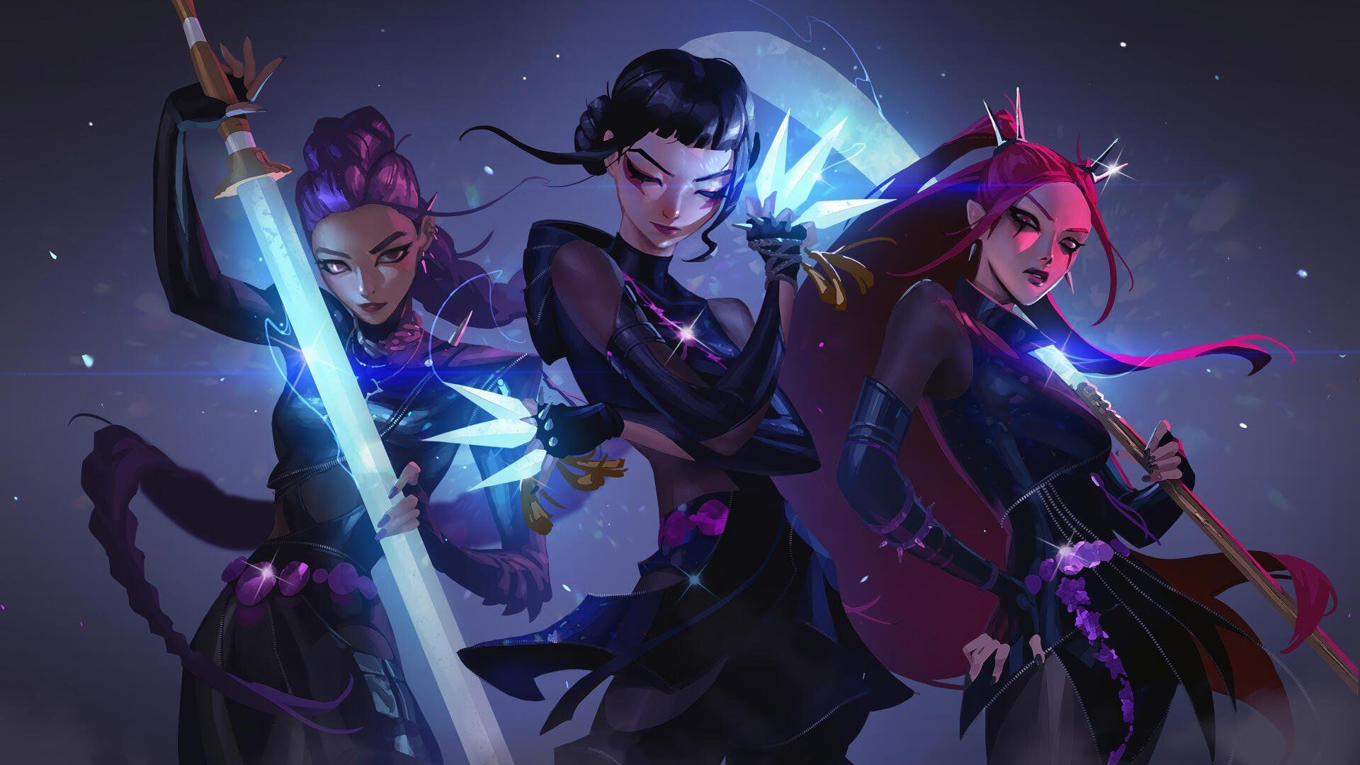 1920x1080 KPop Demon Hunters: 4K Ultra HD Epic Battle Wallpaper