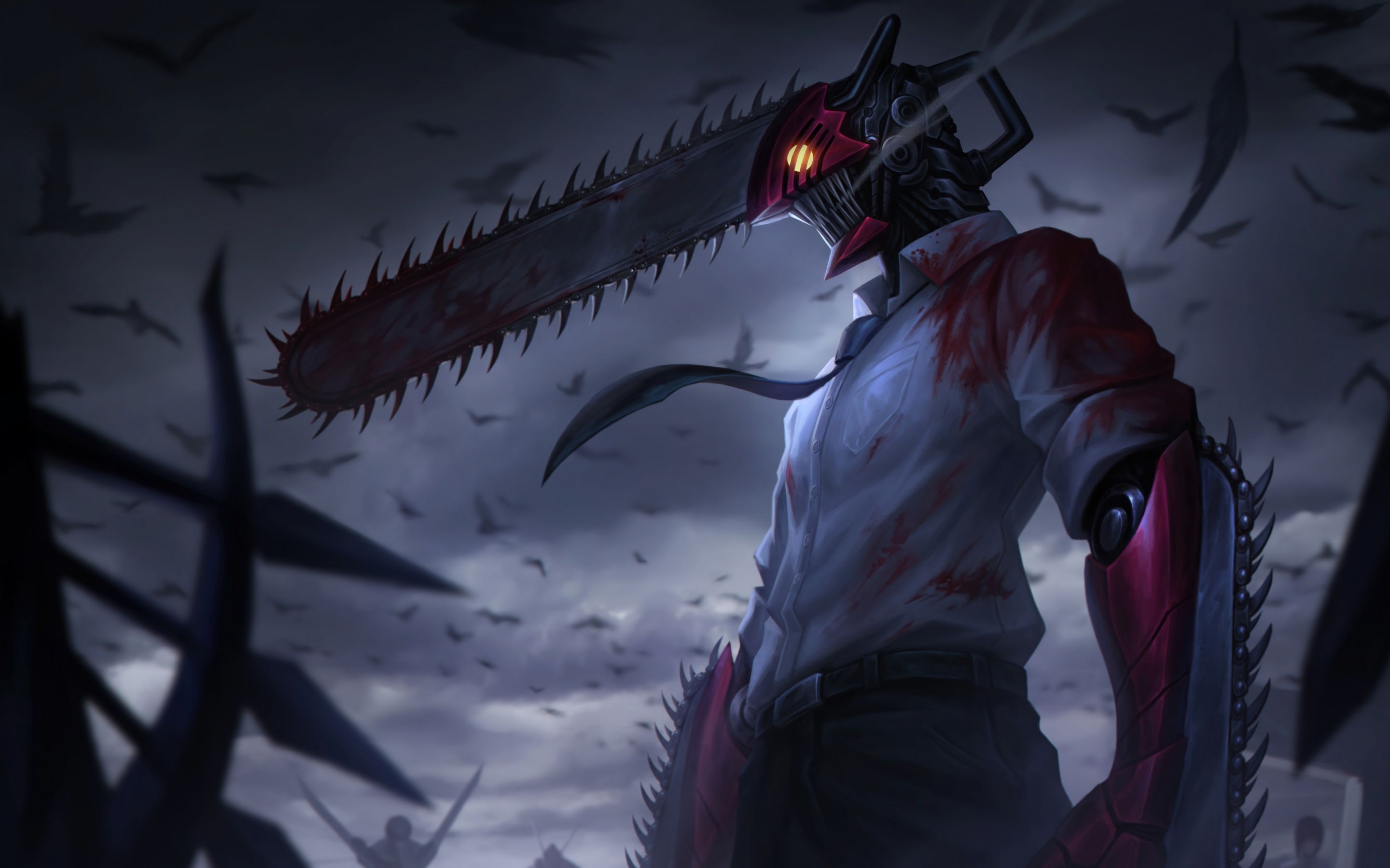 2880x1800 Denji Wallpaper 4K, 8K, Chainsaw Man, Devil Hunter