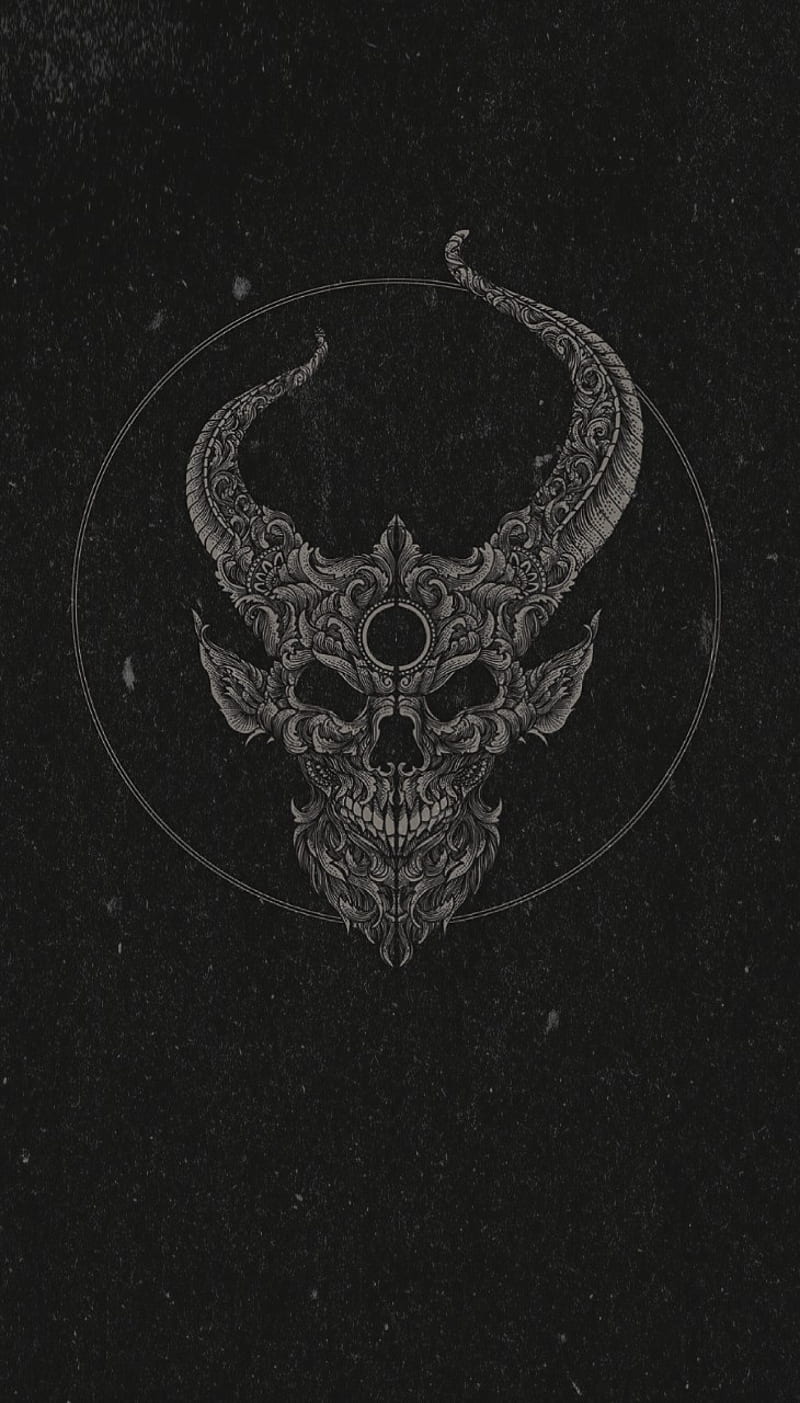 800x1403 DemonHunter Outlive beard, demon, demon hunter, horn, hunter, metal, metalcore, HD phone wallpaper