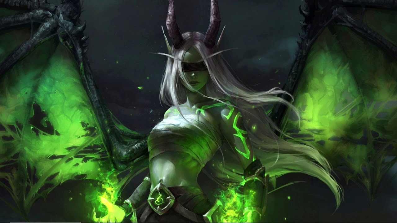 1280x720 Animated Wallpaper: Demon Hunter