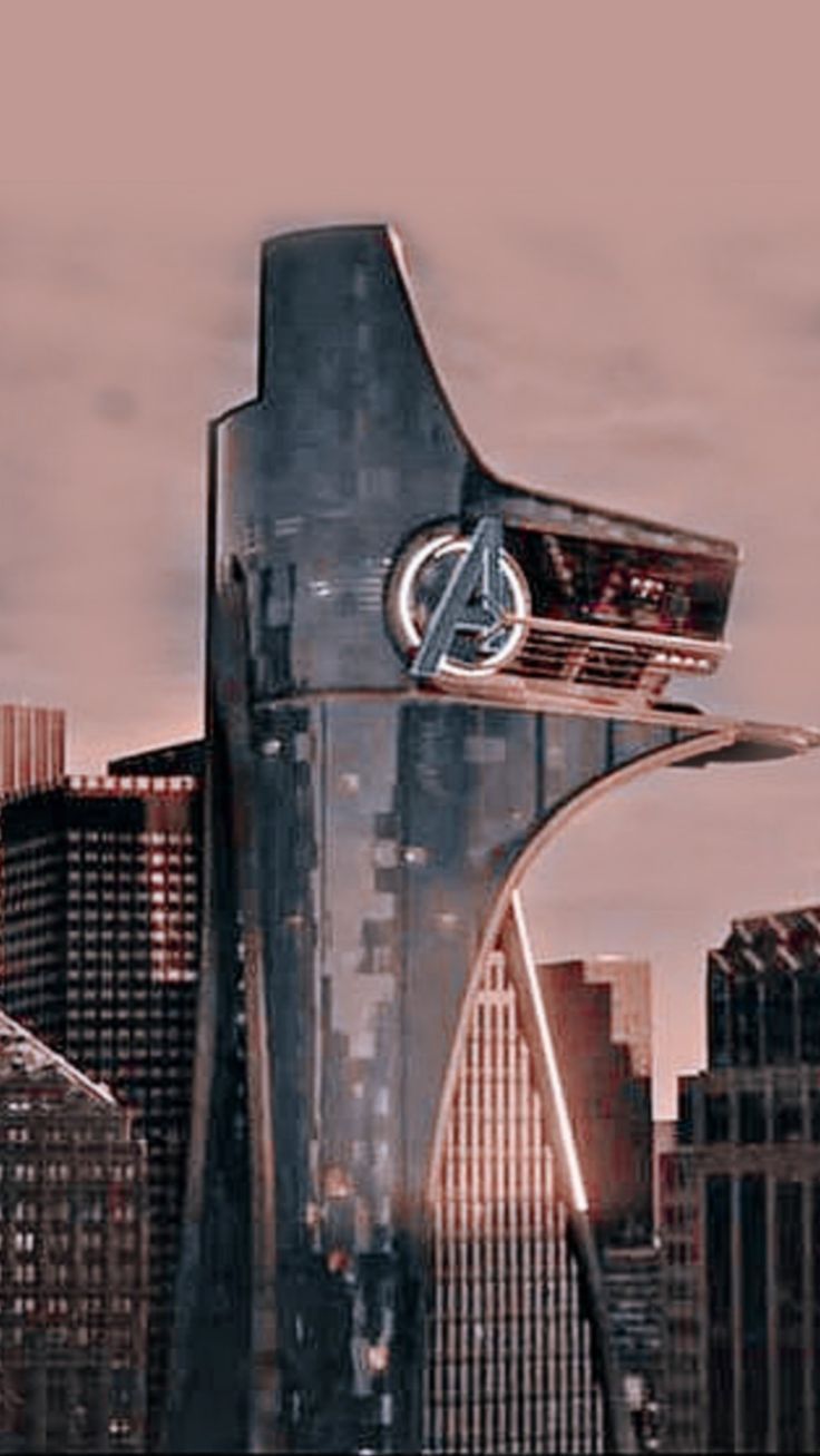 736x1307 Avengers tower wallpaper