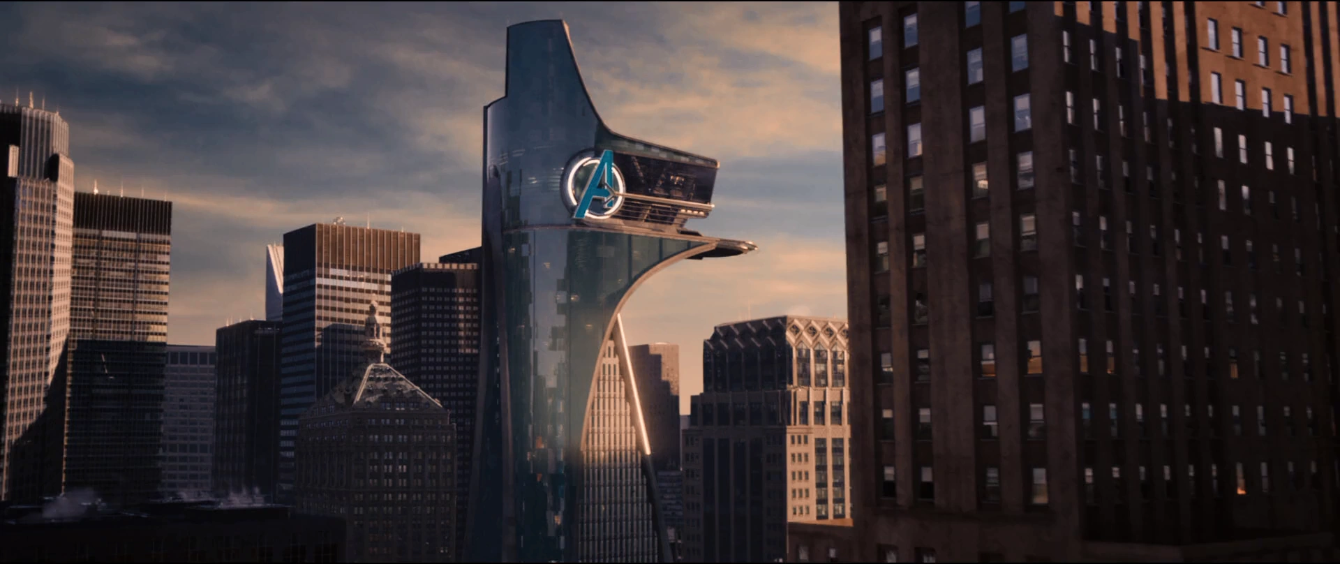 1920x808 Avengers Tower. Marvel Cinematic Universe