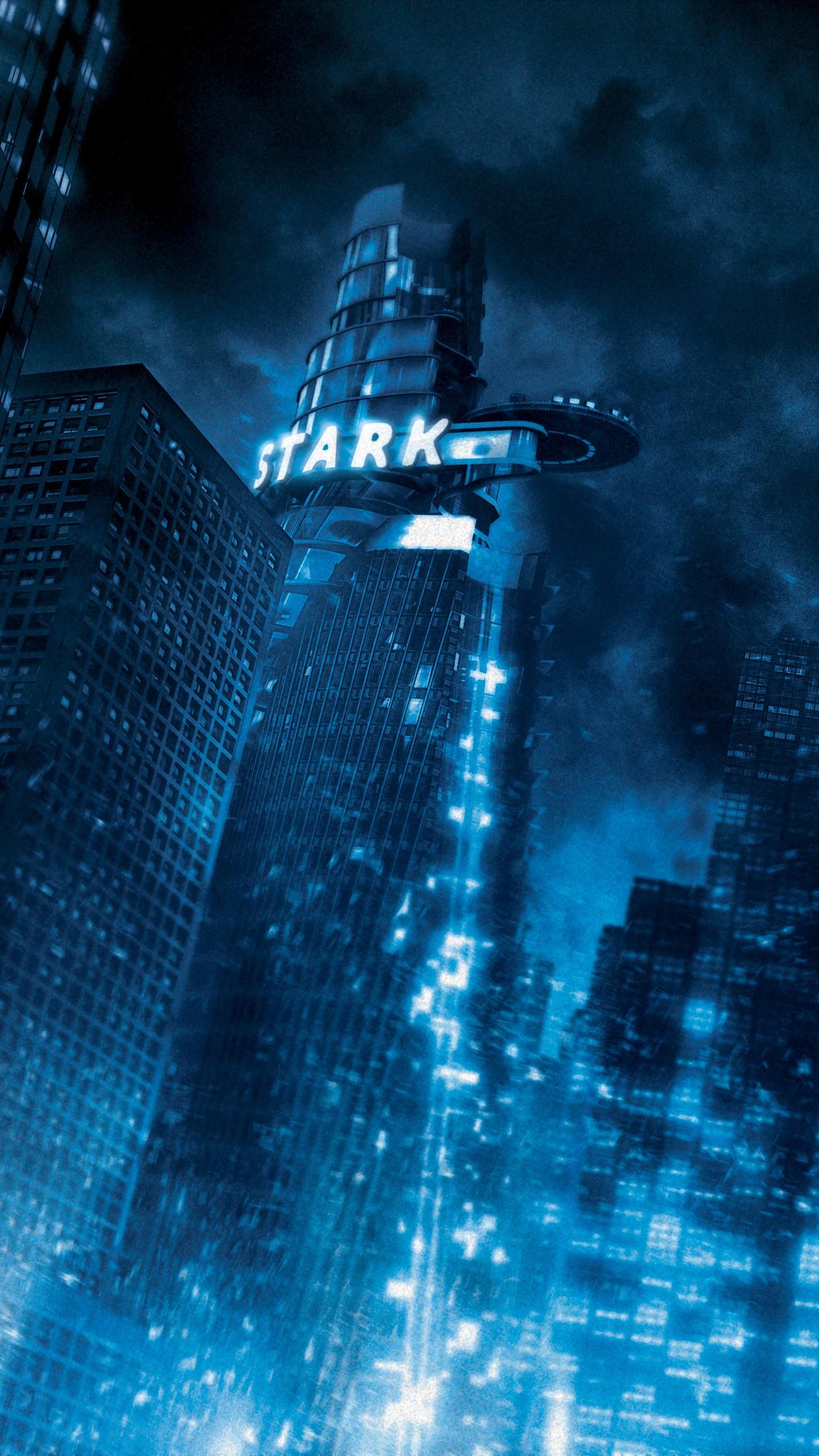1440x2560 Avengers Tower Wallpaper