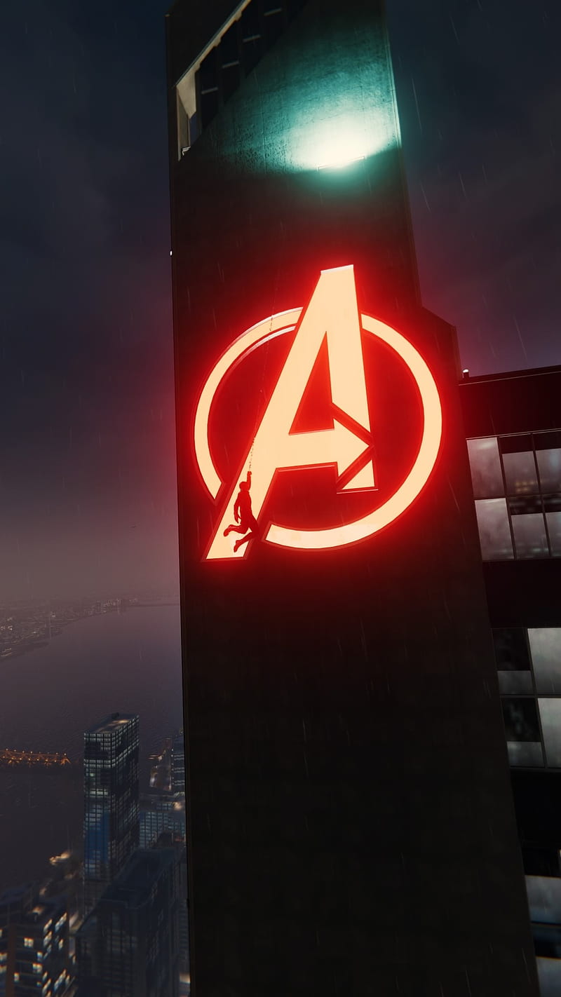 800x1422 HD avengers tower wallpaper