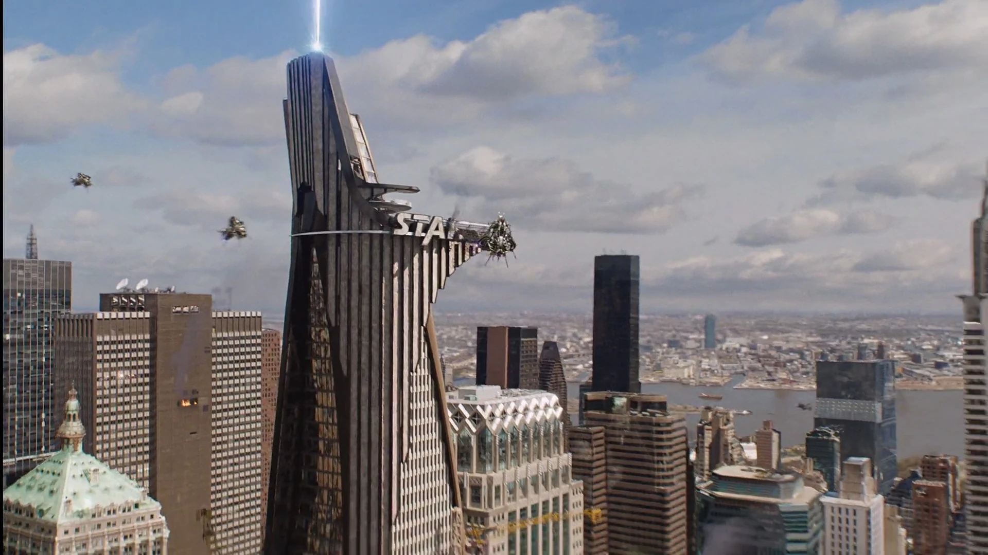 1920x1080 Avengers Tower. Marvel Cinematic Universe