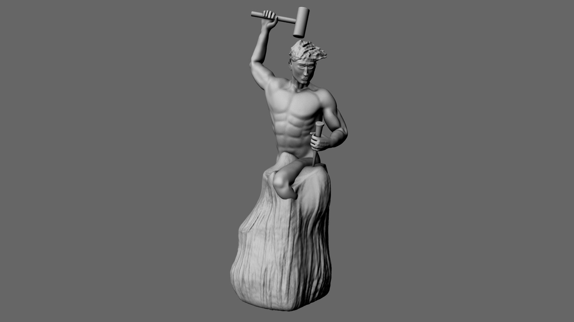 1920x1080 Matt Bullock Made Man 3D print
