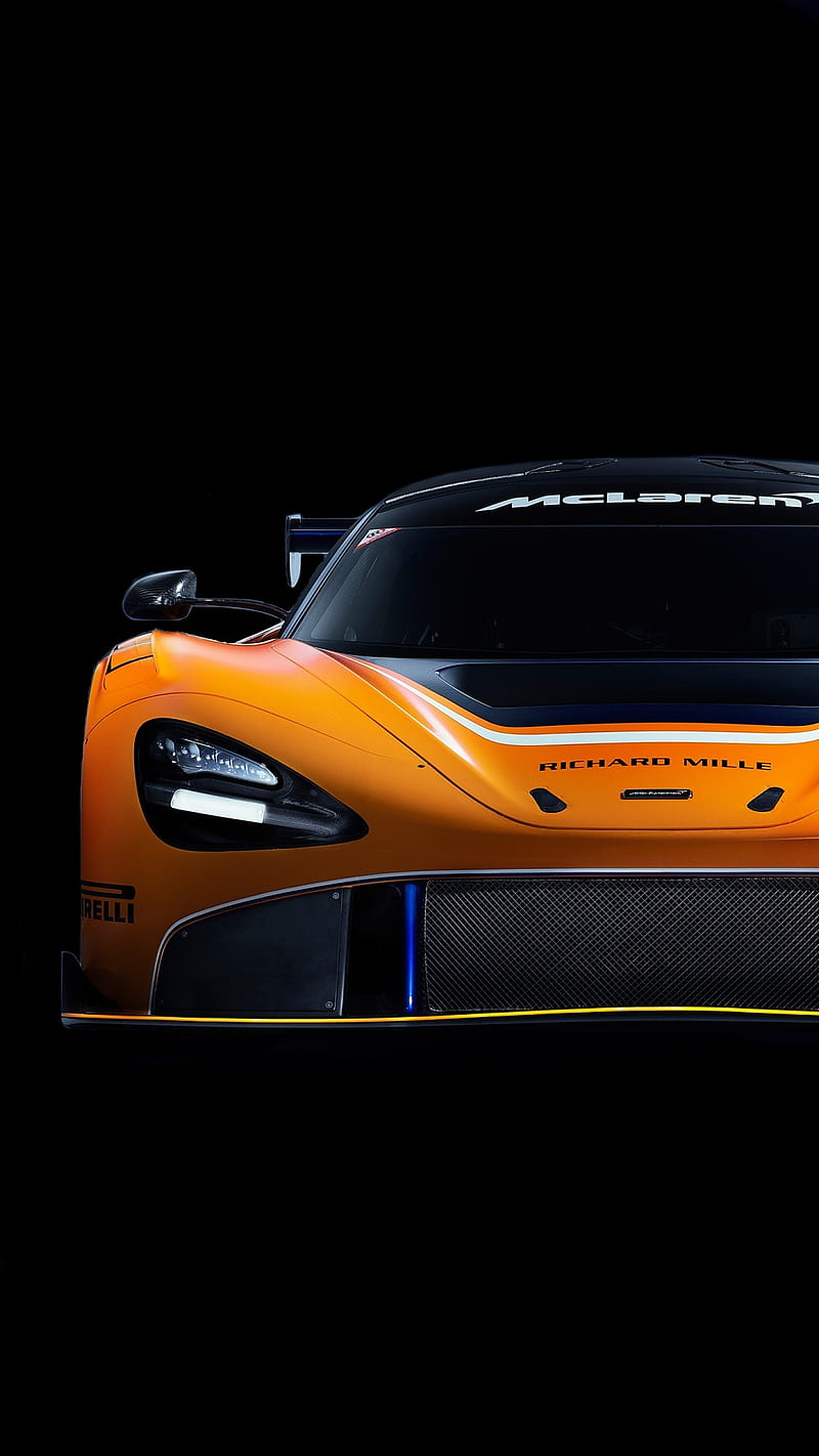 800x1422 Mclaren 720S GT car, carros, orange, HD phone wallpaper