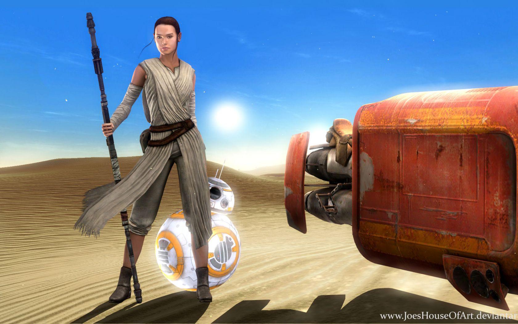 1680x1050 Free download Star Wars Rey Jakku Wallpaper by ShaunsArtHouse on [1920x1080] for your Desktop, Mobile & Tablet. Explore Star Wars Rey Wallpaper. Star Wars Rey Wallpaper, Star Wars Rey
