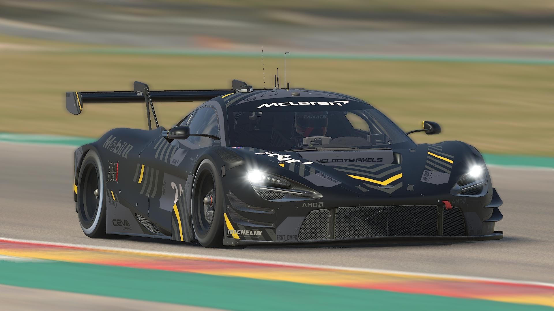 1920x1080 McLaren 720s GT3 EVO High Tech By Bryan D