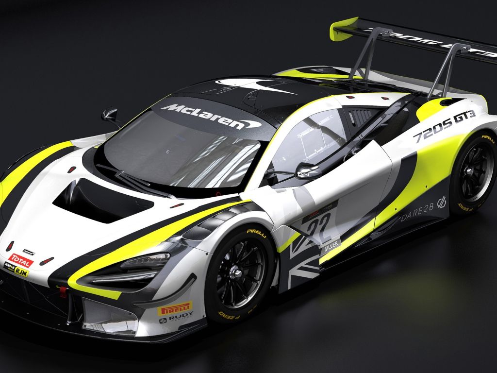 1024x768 McLaren 720S GT3 race car, 2020 Desktop wallpaper 1024x768