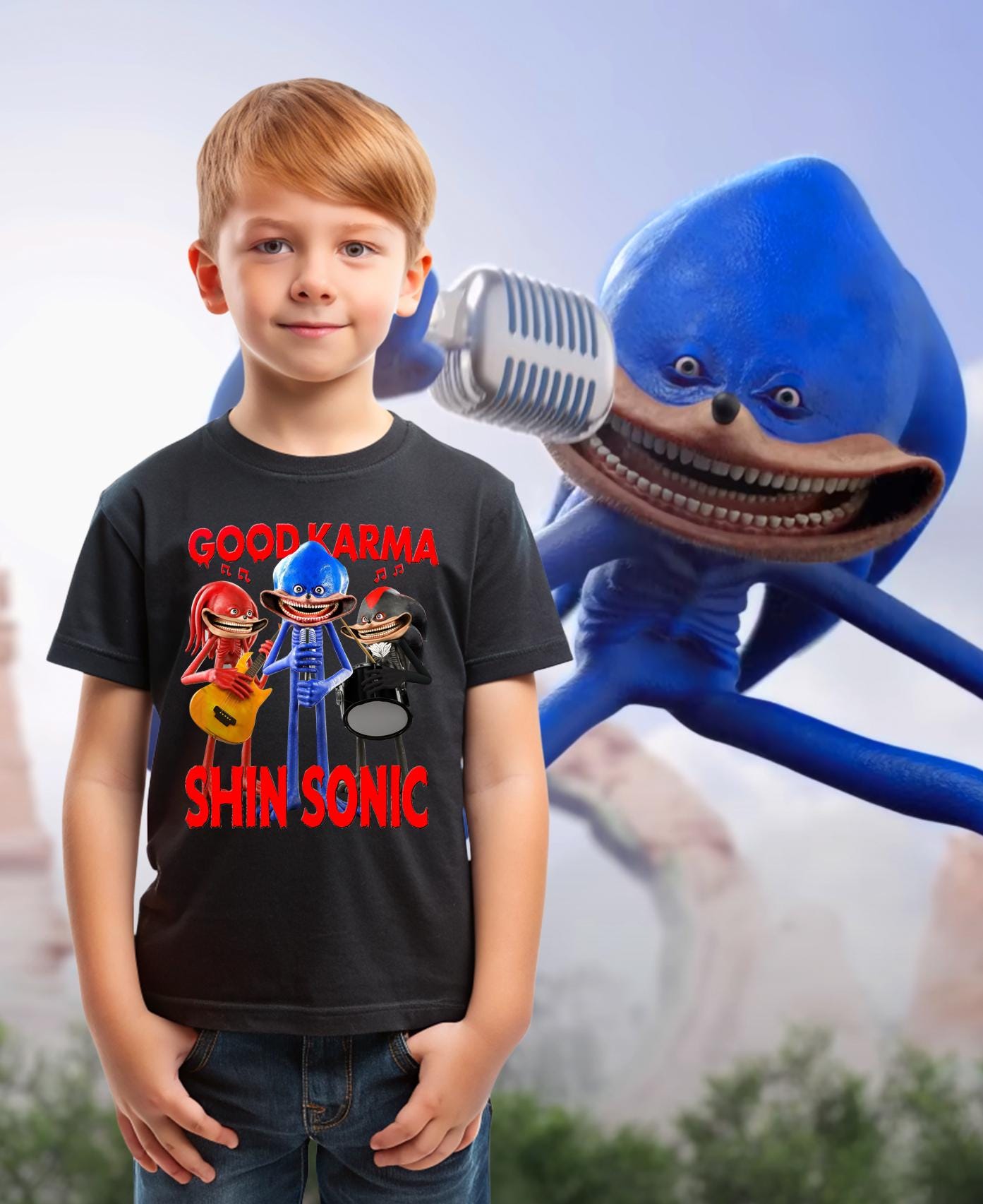 1393x1705 Shin Sonic Png