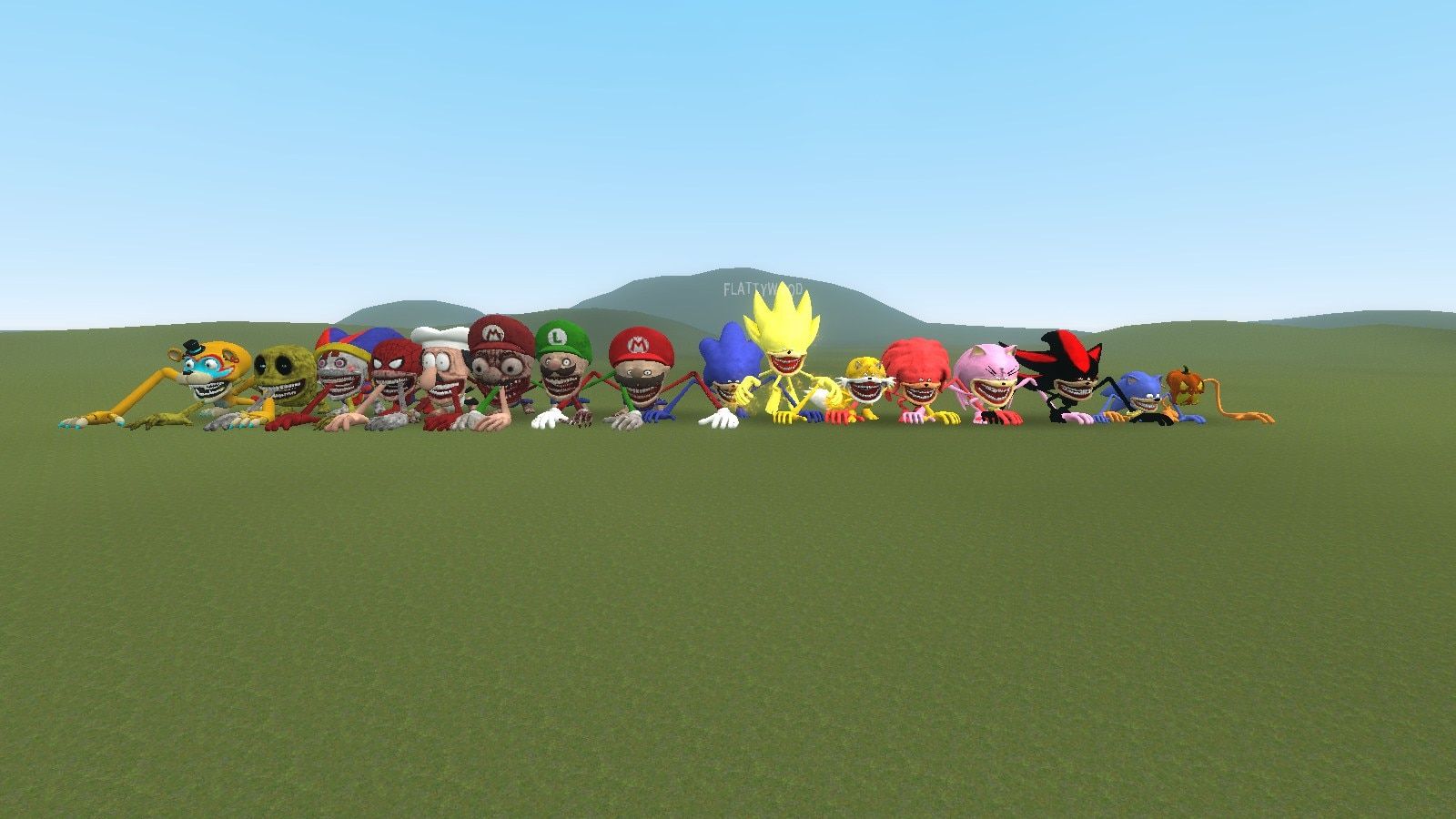 1600x900 Steam Workshop::[DrGBase] The Sonic Tapes (Shin Sonic) NPC