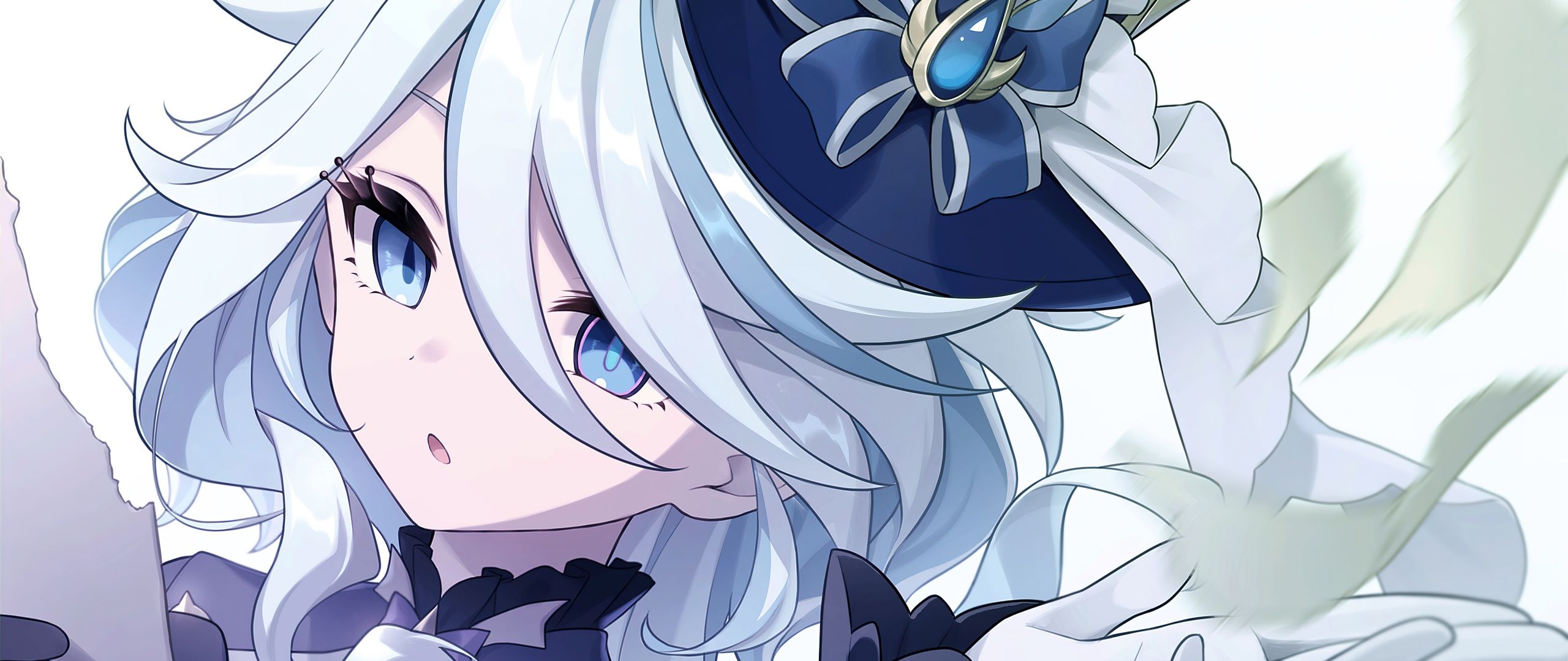 2560x1080 Genshin Impact Wallpaper 4K, Furina, 5K, Anime girl