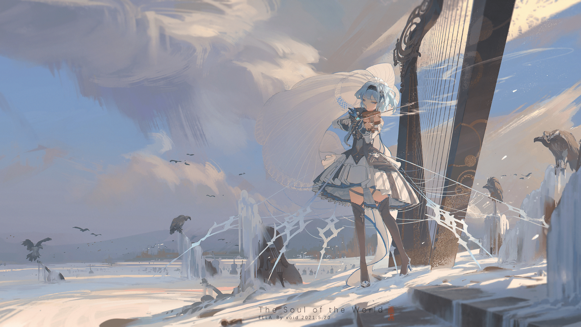 1920x1080 Genshin Impact Aesthetic PC Wallpaper
