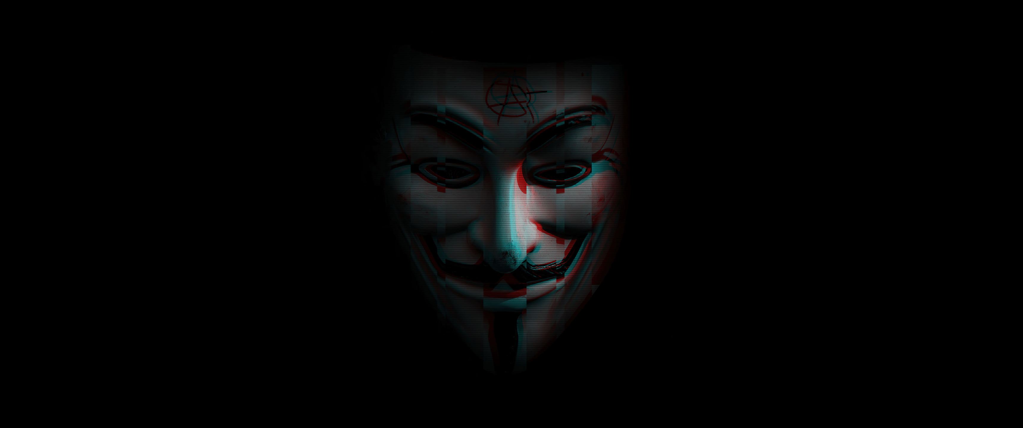 3440x1440 Anonymous Wallpaper 4K, Programmer, 5K, 8K, AMOLED