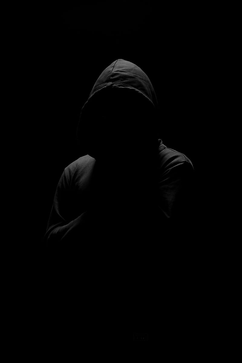 800x1200 Anonymous, human, hood, dark, black, HD phone wallpaper