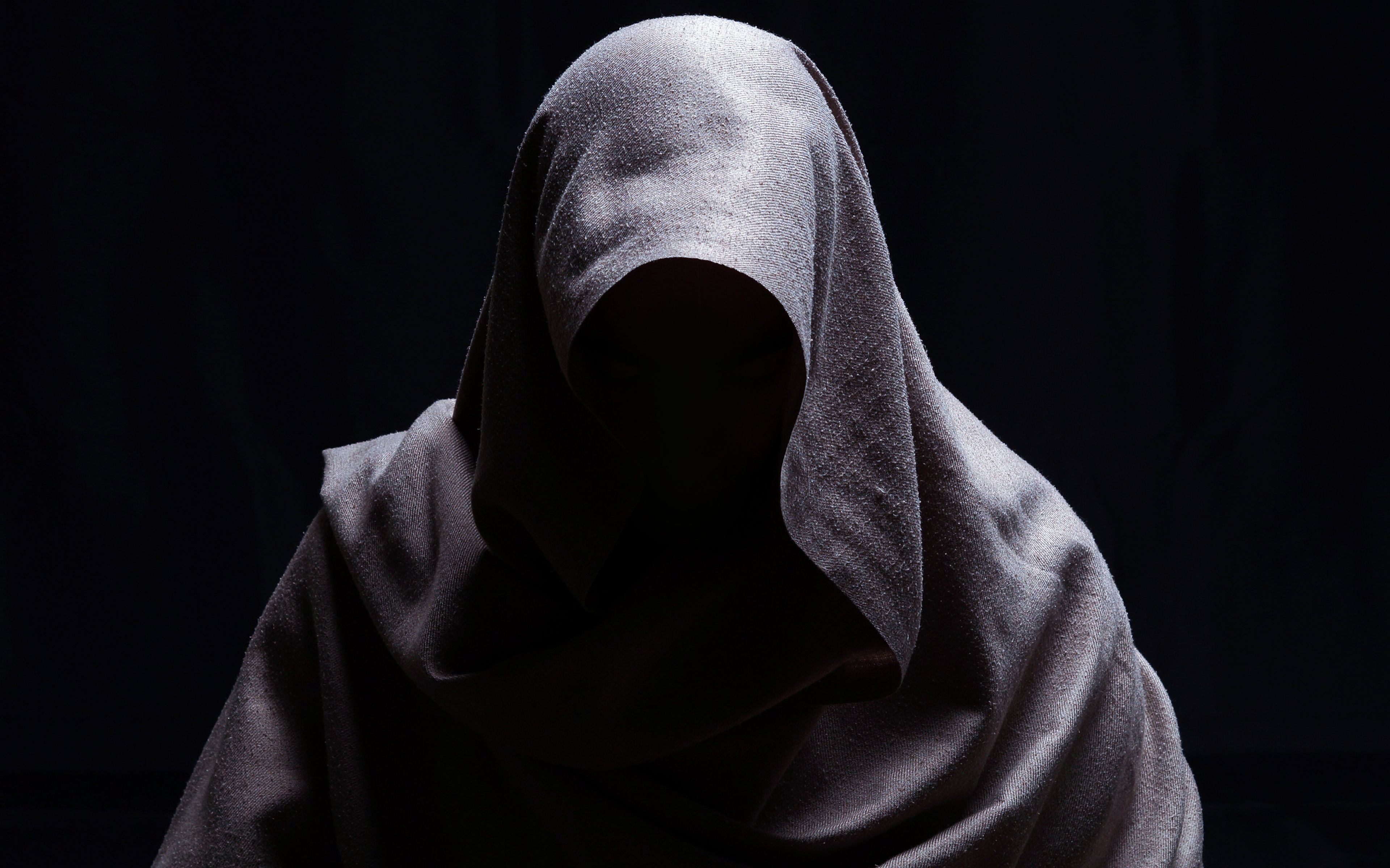 3840x2400 Black Anonymous 4k Wallpaper