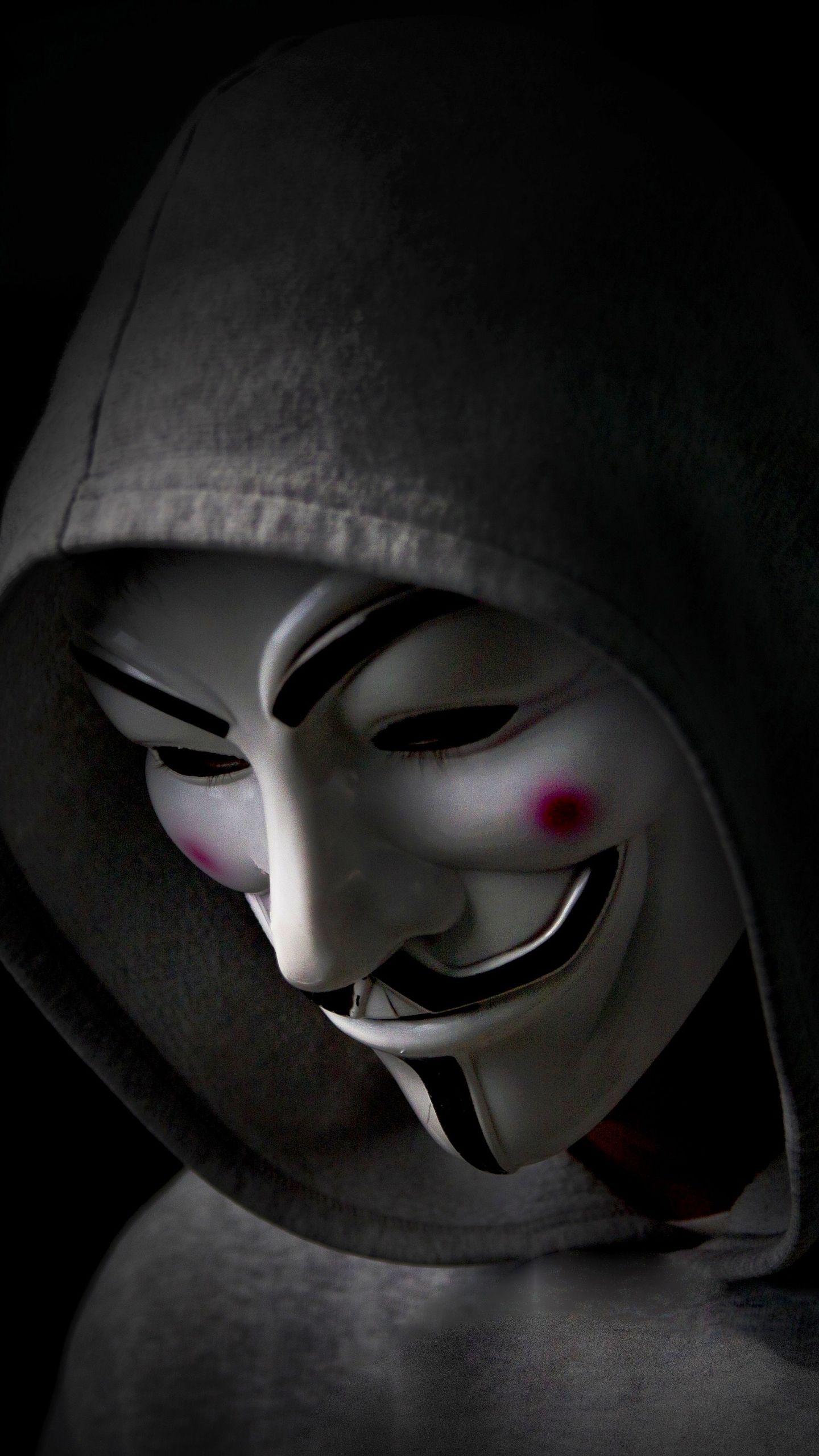1440x2560 Phone wallpaper: Anonymous, Dark 1214458