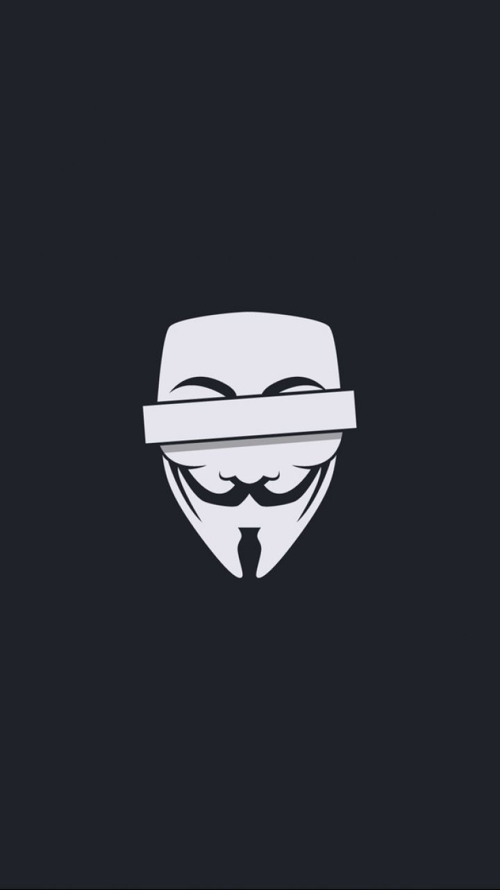 720x1280 Phone wallpaper: Anonymous, Dark 1206534