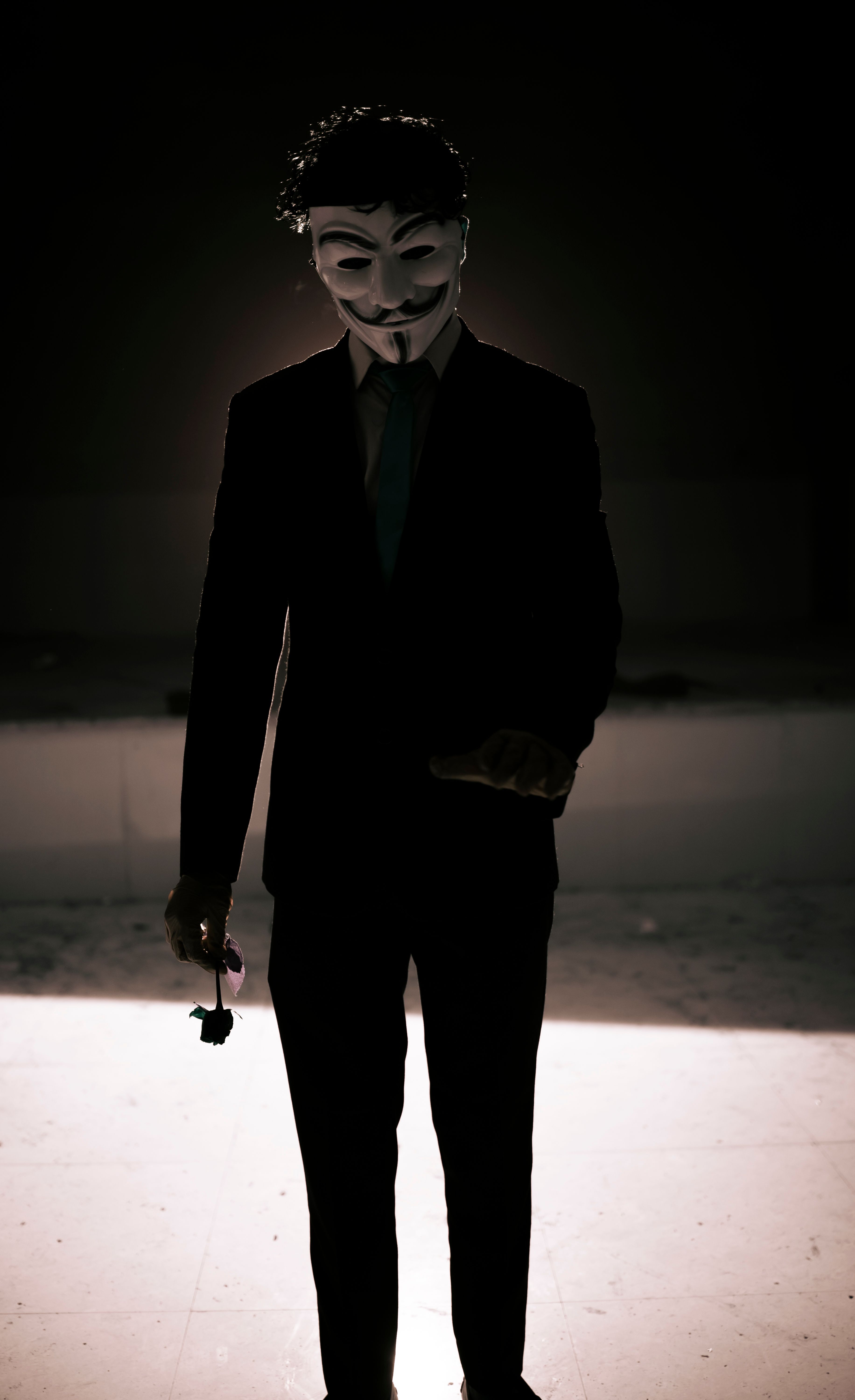 3664x6000 Anonymous Wallpaper Rose Burning · Free