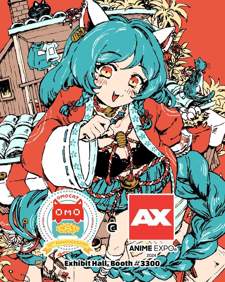 960x1200 OMOCAT Anime Expo