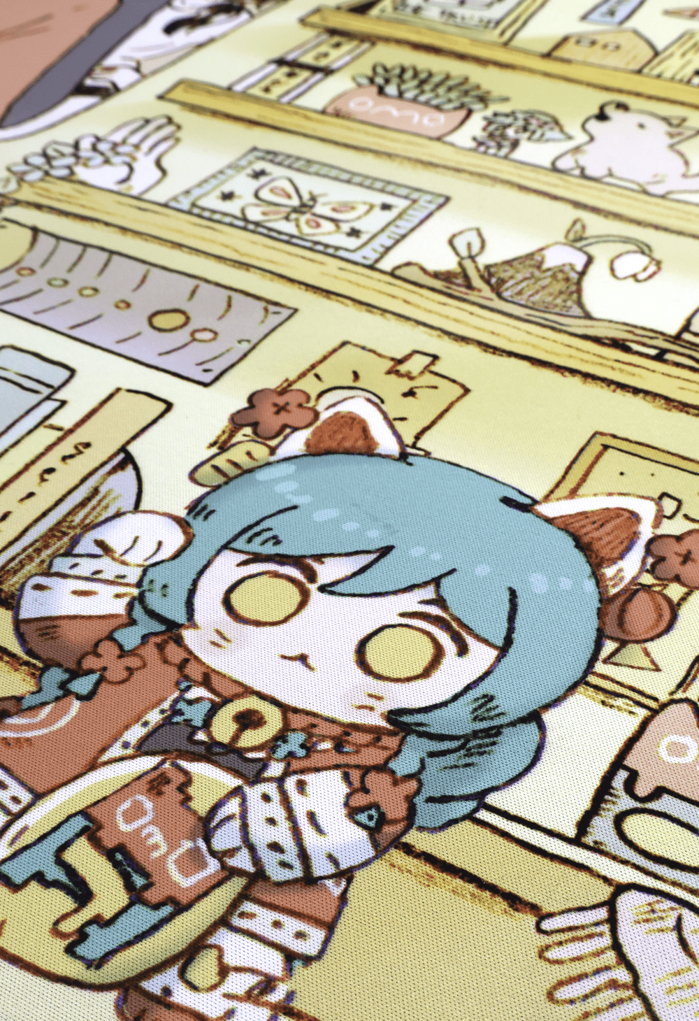 1000x1460 OMOCAT Lucky Cat Desk Mat