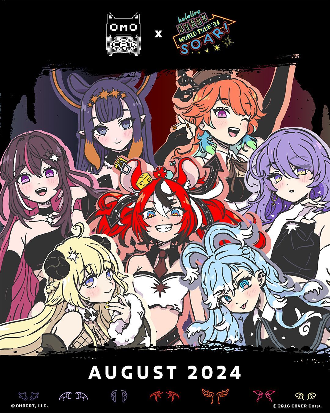1080x1350 Omocat Hololive Poster OMOCAT X Hololive English -Advent- Collection Is Now Available NEWS Hololive Official Website