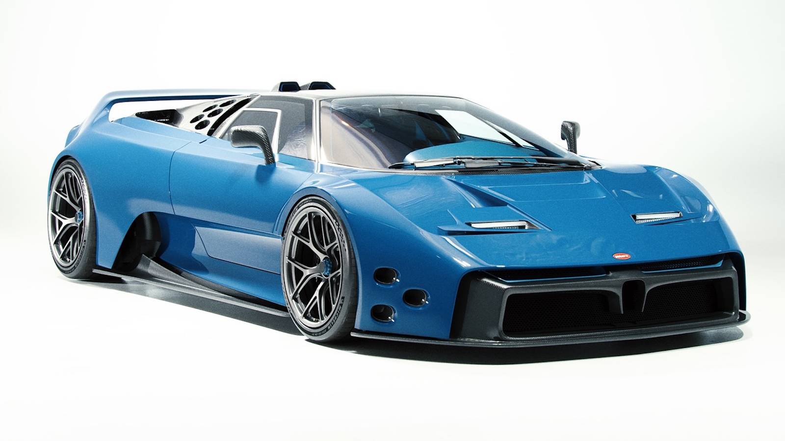 1600x900 Designer Envisions A New Bugatti EB110 In This Fictional Rendering