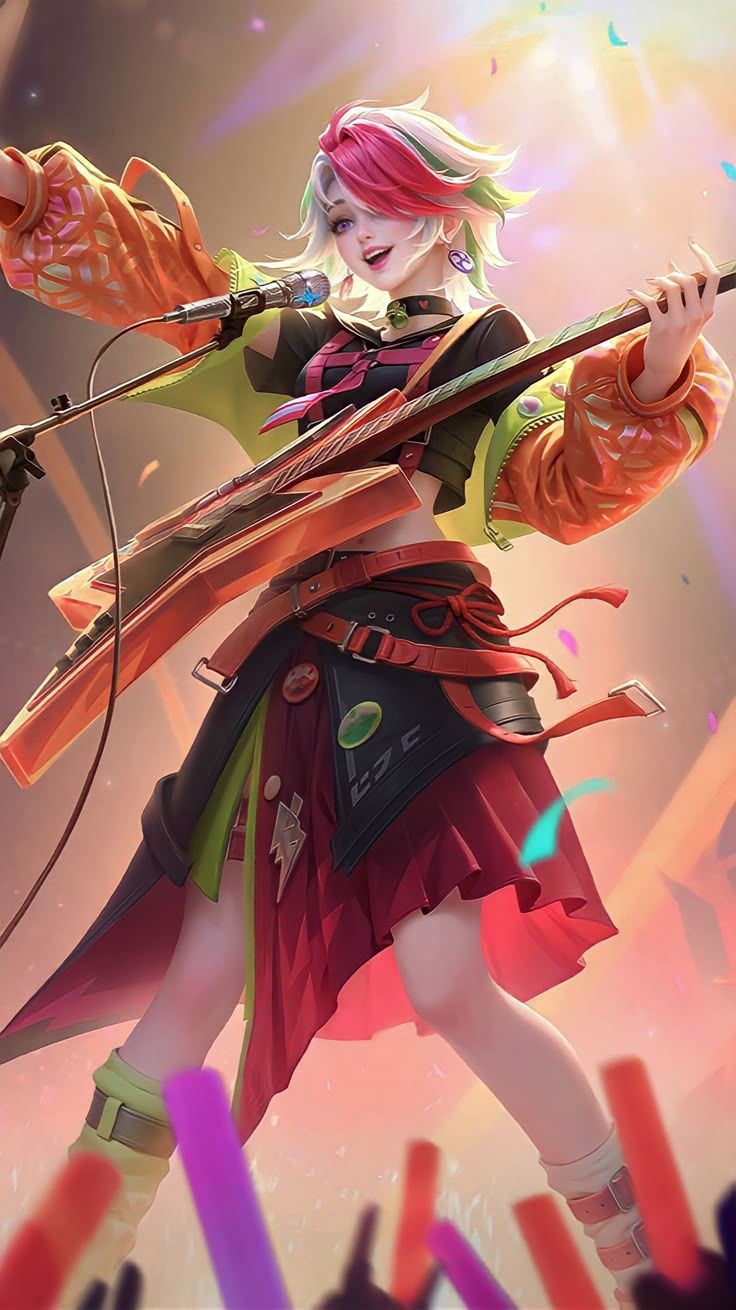 736x1310 Melissa Sparkle Skin [ HD+ Artwork ] MLBB
