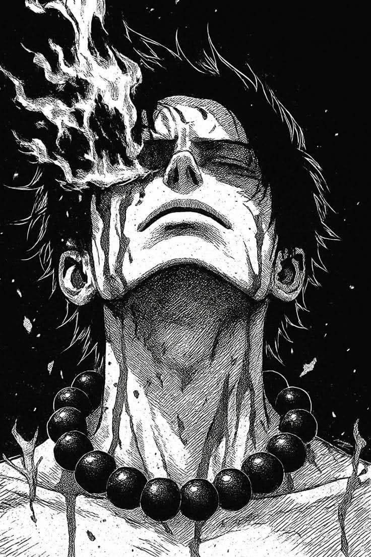 736x1104 One piece black and white aesthetic. One piece wallpaper black and white, Luffy manga panel wallpaper, Ace one piece manga