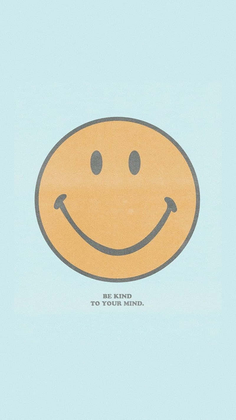 800x1422 Download Smiley Face Mental Health Reminder Wallpaper