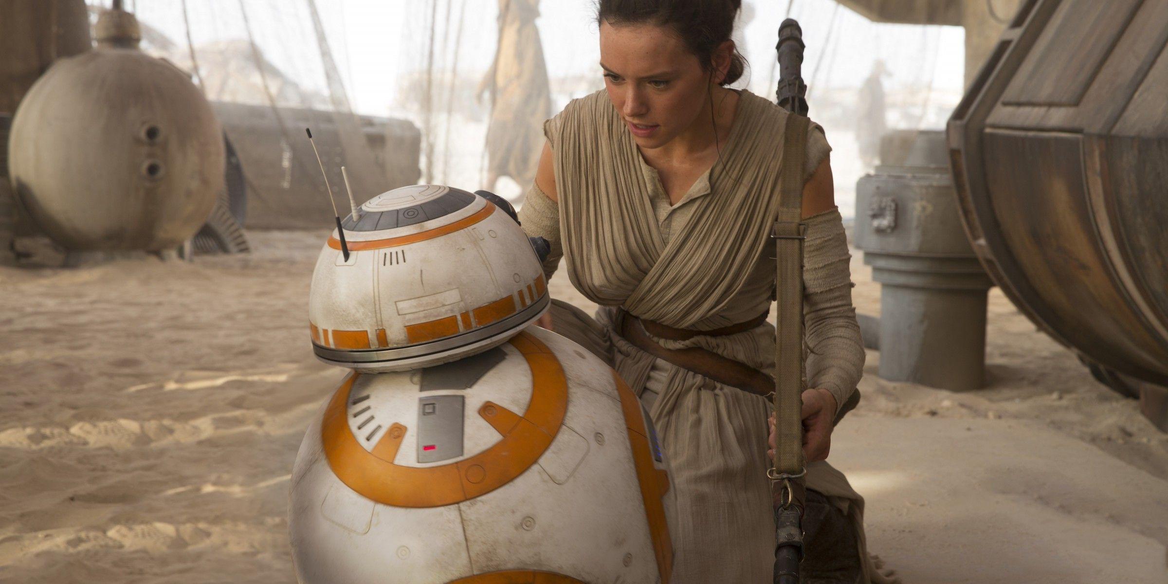 2400x1200 star wars star wars episode vii the force awakens jakku rey from star wars desert bb 8 wallpaper