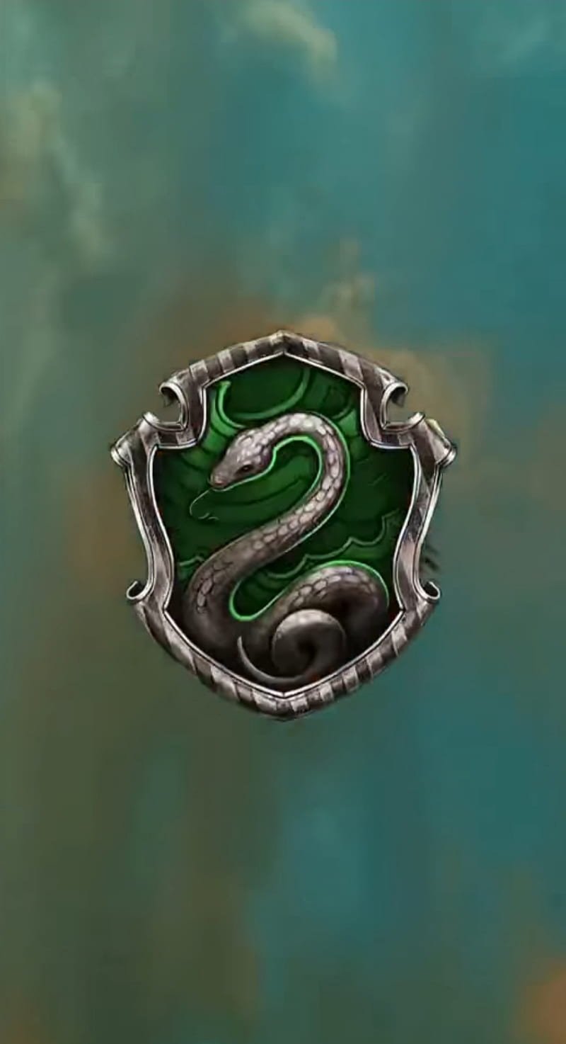 800x1474 Slytherin, harry potter, snake, HD phone wallpaper