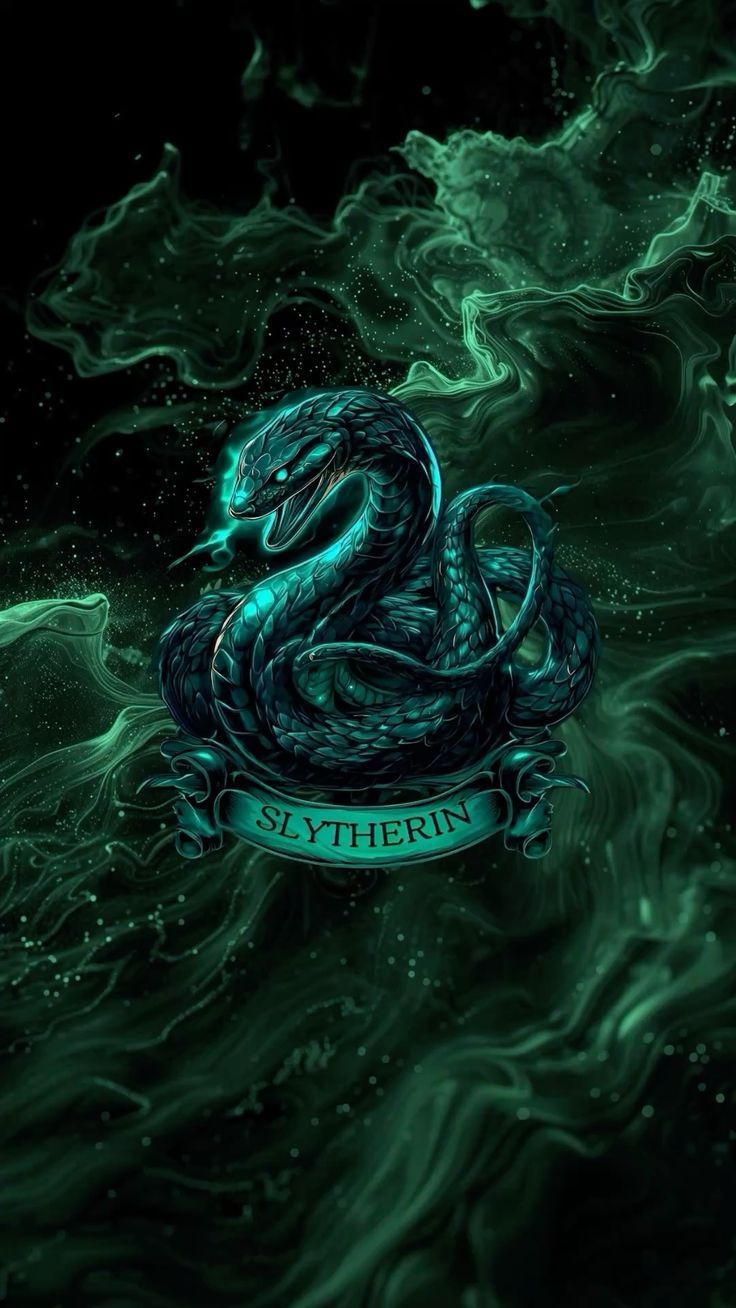 736x1308 Aesthetic snake wallpaper iphone. Slytherin aesthetic wallpaper iphone, Harry potter wallpaper background, Slytherin background