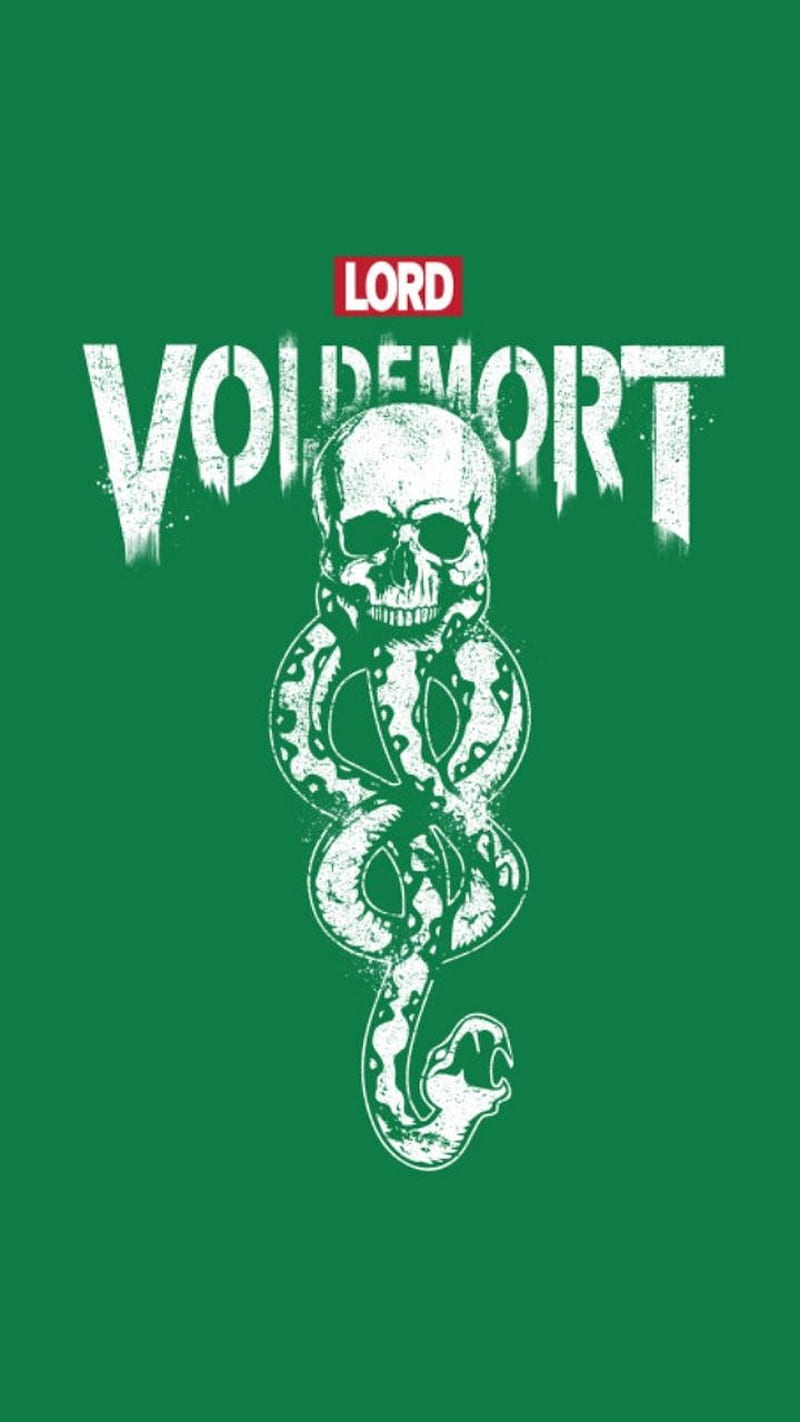 800x1422 Lord voldemort, dark mark, harry potter, skull, skull snake, snake, HD phone wallpaper