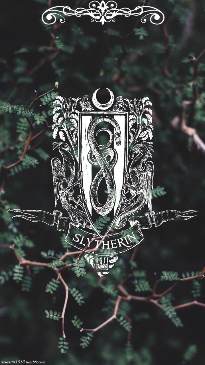 719x1280 It lockscreen. Slytherin sigil, Slytherin green and black wallpaper, Slytherin snake wallpaper hd