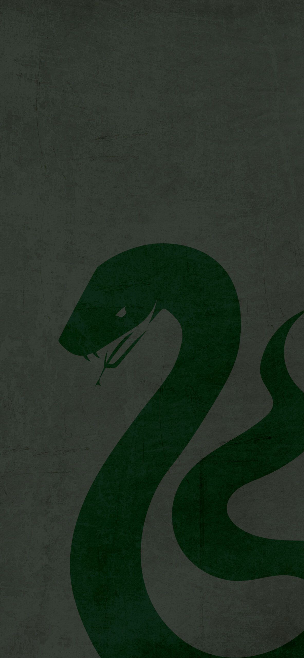 1183x2560 Harry Potter Slytherin Snake Wallpaper Wallpaper for iPhone