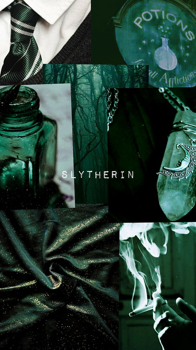 800x1422 Slytherin aesthetic, green, harry potter, hogwarts, loki, snake, HD phone wallpaper