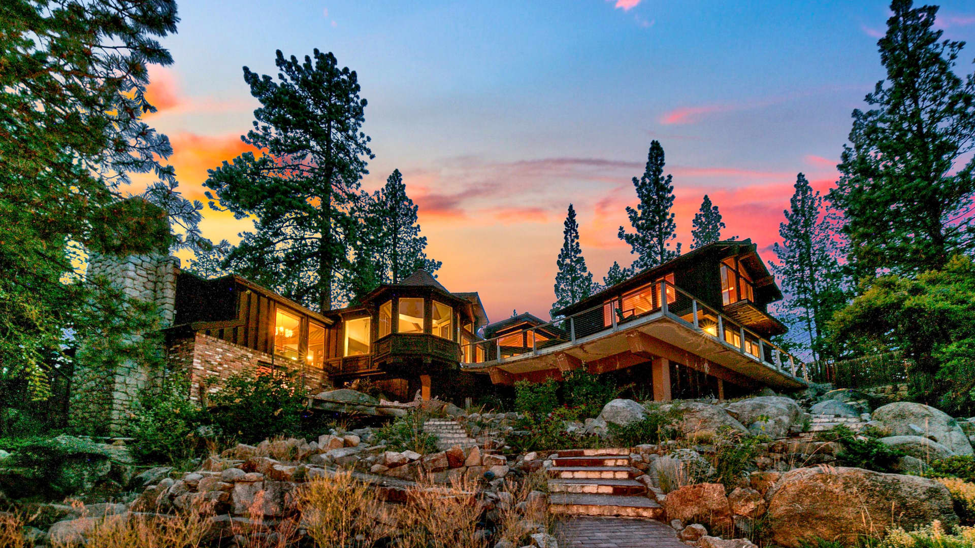 1920x1080 Bavarian Style Compound Perched Above Lake Tahoe Selling For The First Time In Its 70 Years