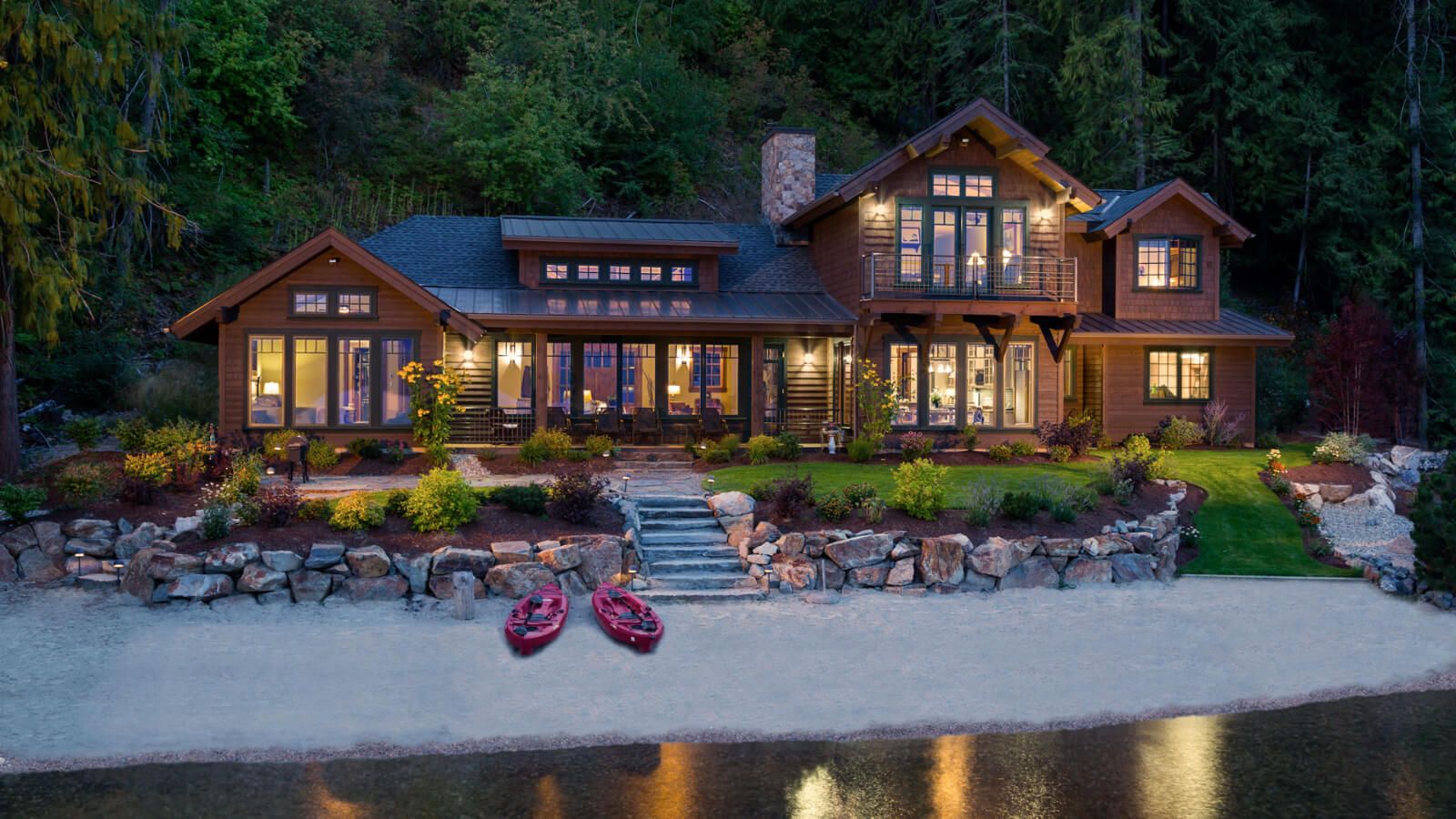 1600x900 LAKE HOUSE IN SANDPOINT, IDAHO