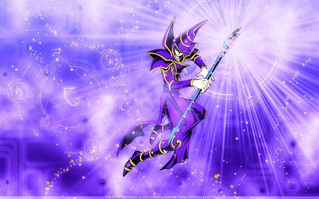 1280x800 Dark Magician Cool Yugioh Wallpaper