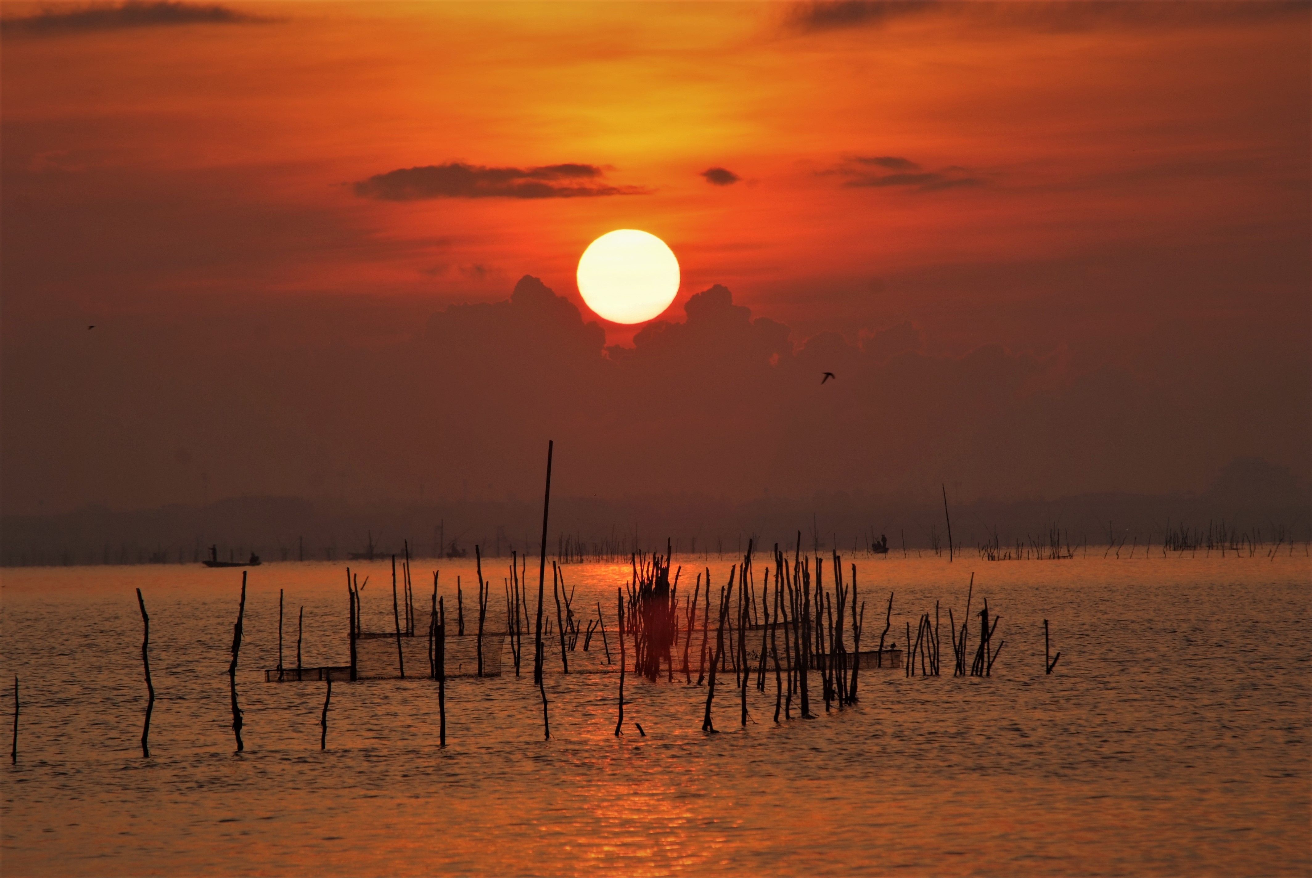 4256x2848 Sunset At Chilika Lake Photo, Download The BEST Free Sunset At Chilika Lake & HD Image