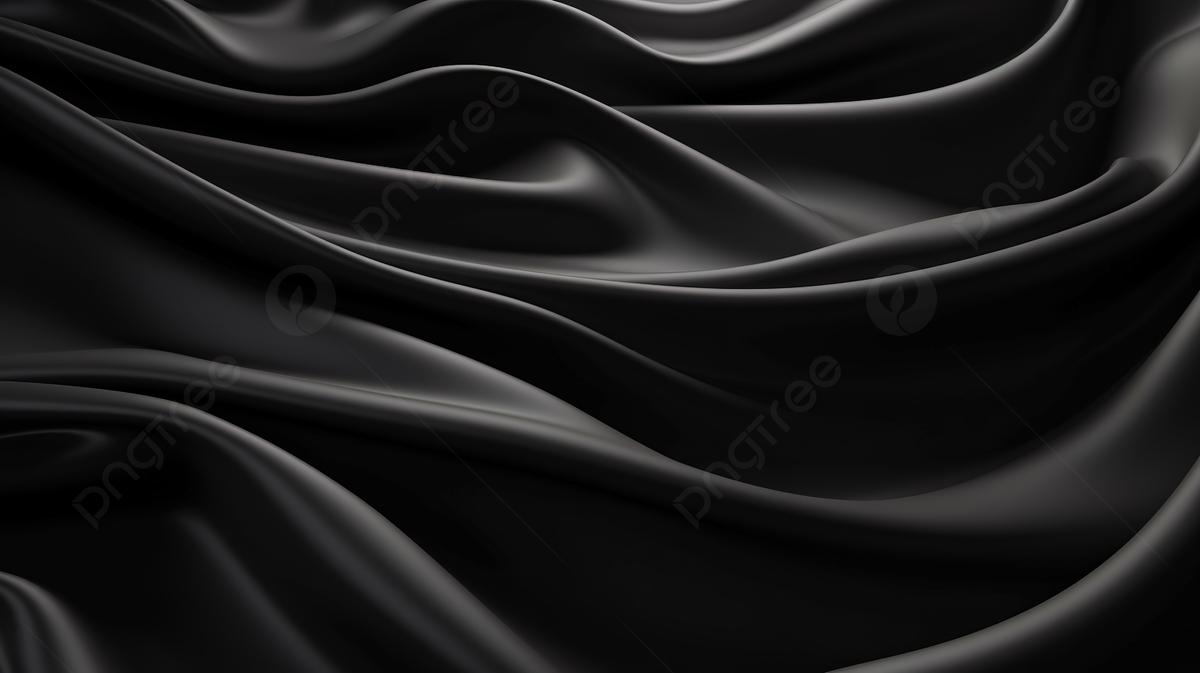 1200x673 Elegant Abstract Black Silk Background With Luxurious Texture And Flowing Cloth Pattern, Silky, Black Silk, Satin Background Background Image And Wallpaper for Free Download